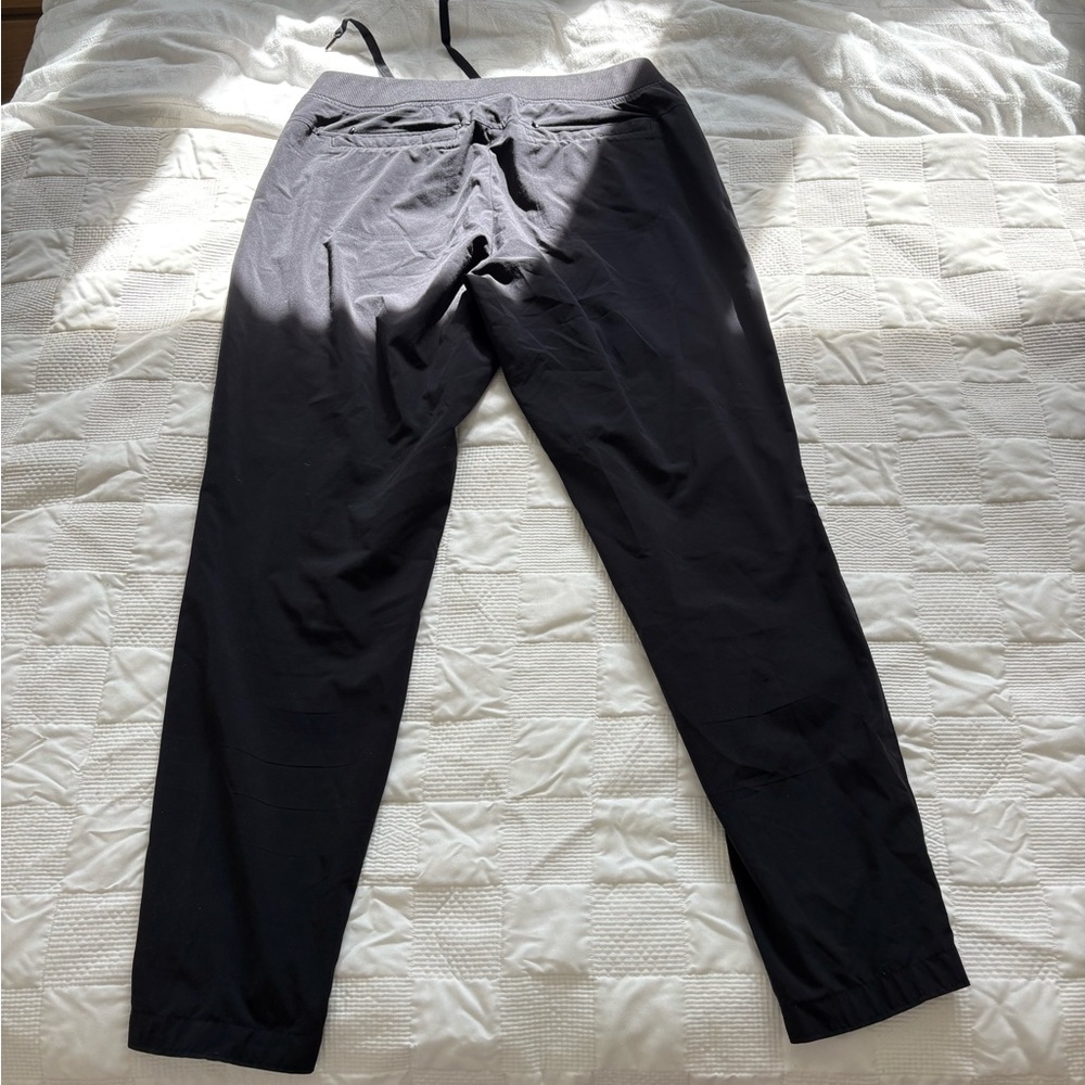 Athleta Black Drawstring Athletic Pants - image 3